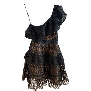 SELF PORTRAIT MID LENGHT DRESS